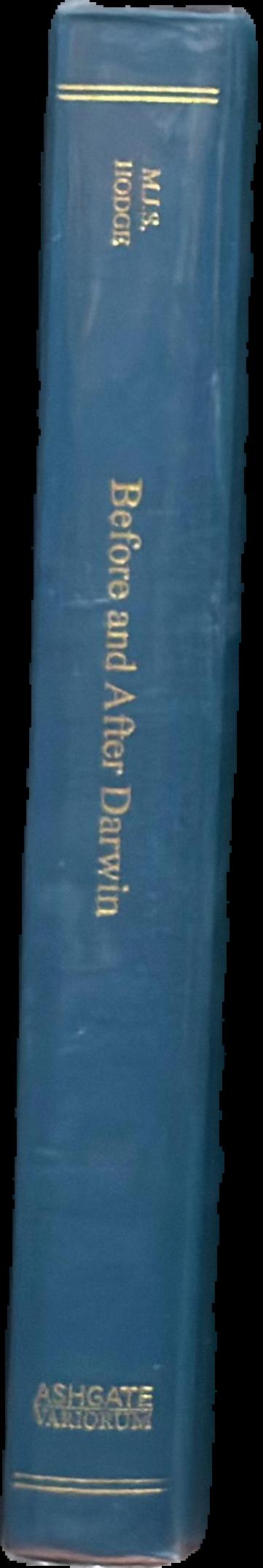 Before and after Darwin : origins, species, cosmogonies, and ontologies live spine