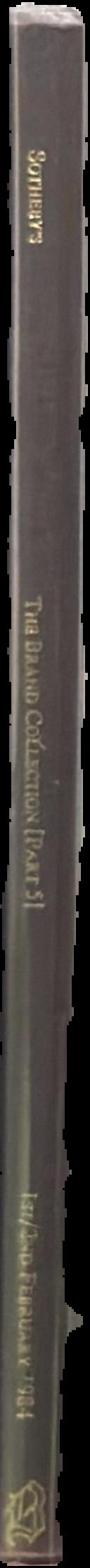 Catalogue of the Brand Collection : part 10 : classical and modern coins and medals live spine