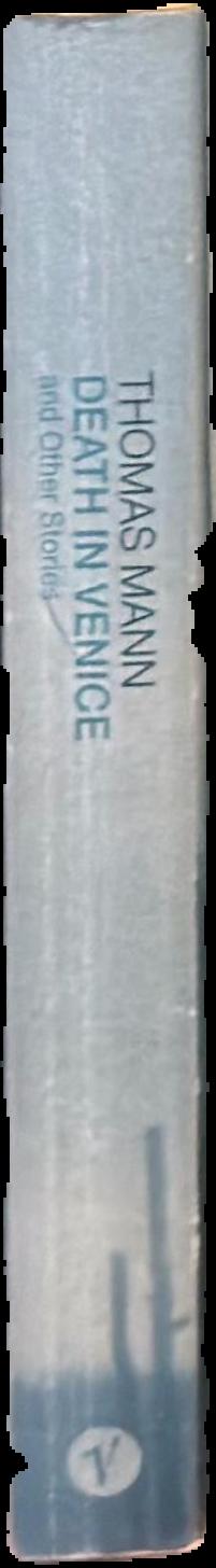 Death in Venice : and other stories / Thomas Mann ; translated and with an introduction by David Luke live spine