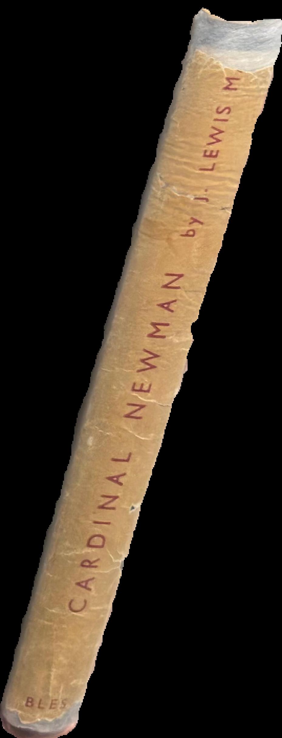 Cardinal Newman : a study live spine
