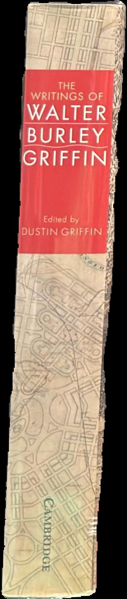 The writings of Walter Burley Griffin live spine