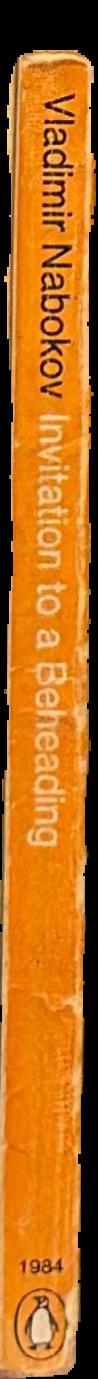 Invitation to a beheading live spine