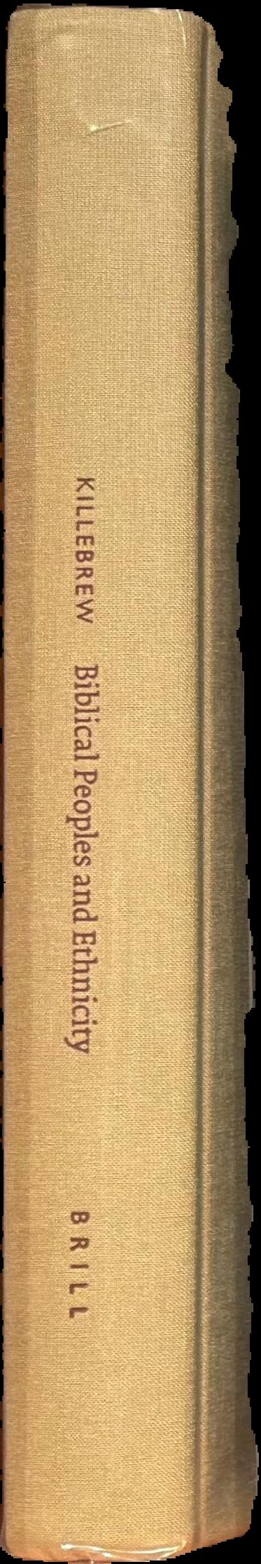Biblical peoples and ethnicity : an archaeological study of Egyptians, Canaanites, Philistines and early Israel, 1300-1100 BCE live spine