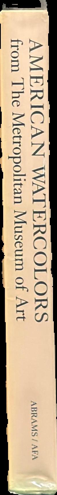 American watercolors from the Metropolitan Museum of Art live spine