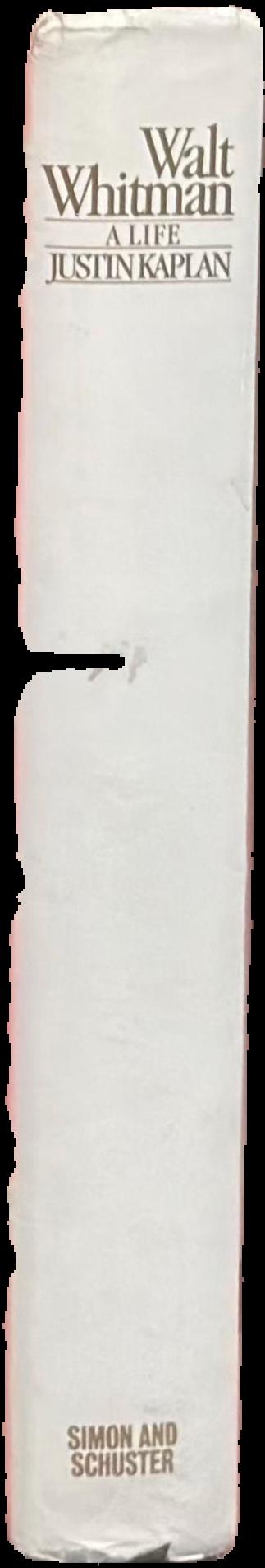 Walt Whitman : a life / Justin Kaplan live spine