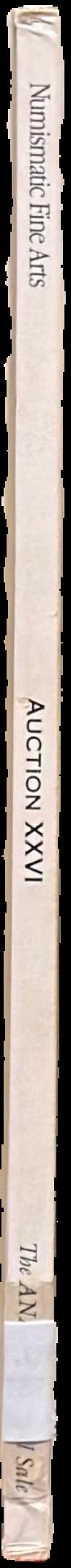 Auction XXVI : the ANA centennial sale of ancient Greek and Roman coins live spine