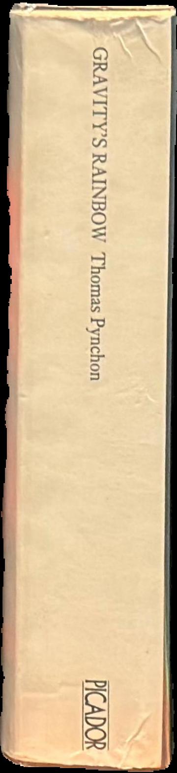 Gravity's rainbow / Thomas Pynchon live spine