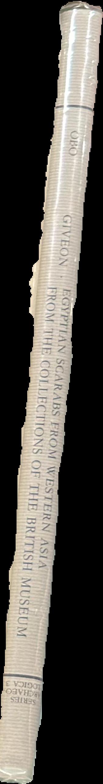 Egyptian scarabs from Western Asia from the collections of the British Museum live spine
