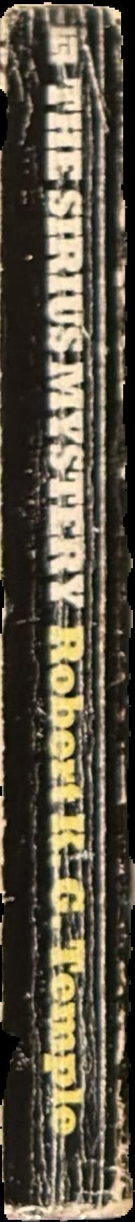The Sirius mystery live spine