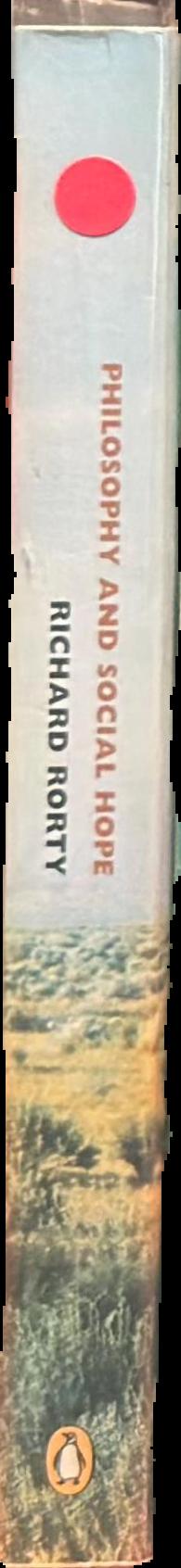 Philosophy and social hope live spine
