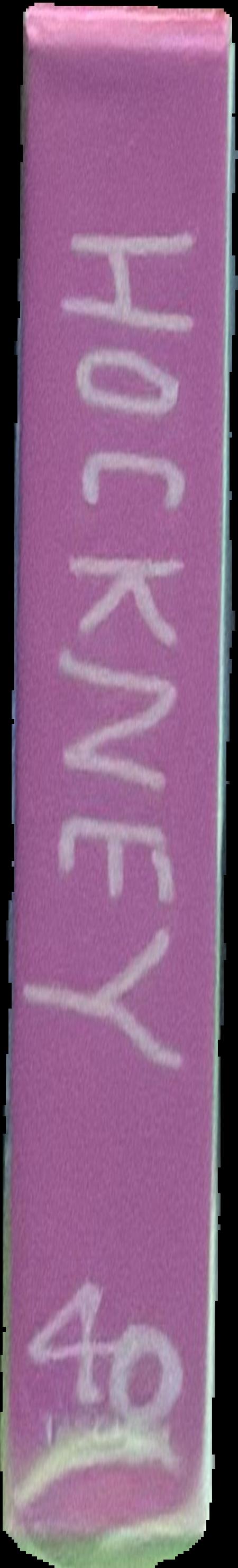 David Hockney : a chronology live spine