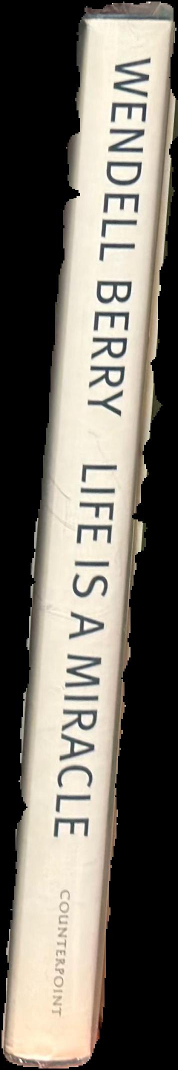 Life is a miracle : an essay against modern superstition live spine