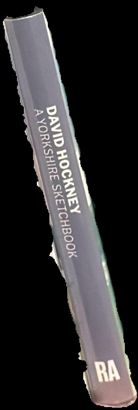 David Hockney : a Yorkshire sketchbook live spine