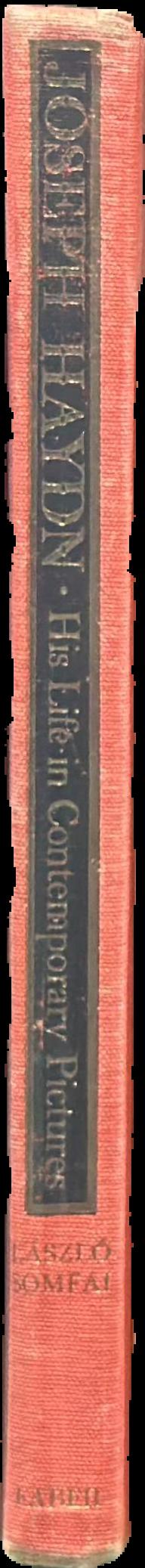 Joseph Haydn : his life in contemporary pictures live spine