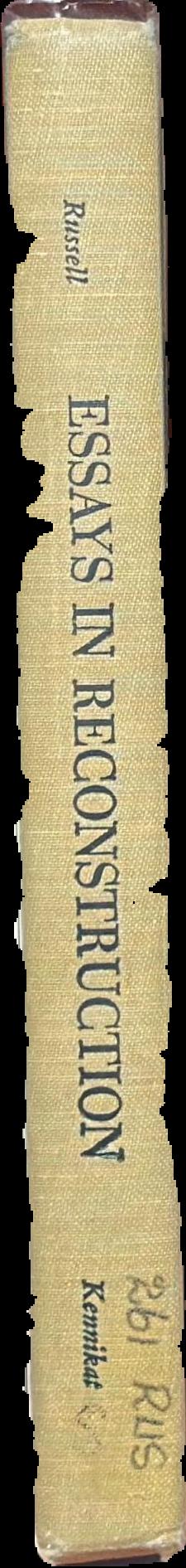Essays in reconstruction live spine