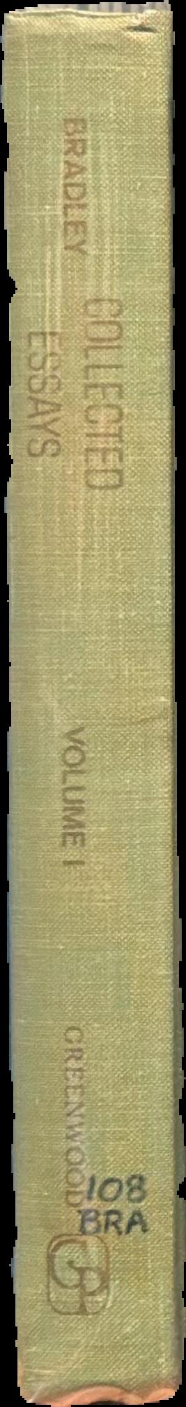 Collected essays live spine