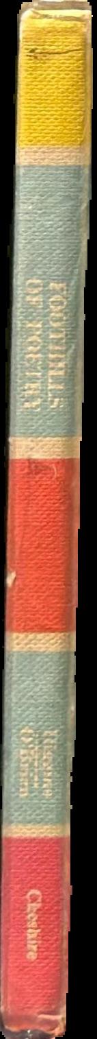 Foothills of poetry live spine