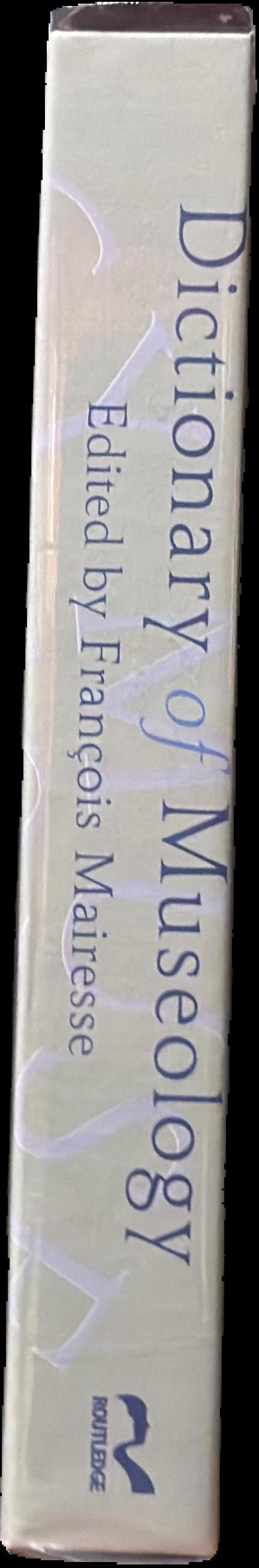 Dictionary of museology live spine