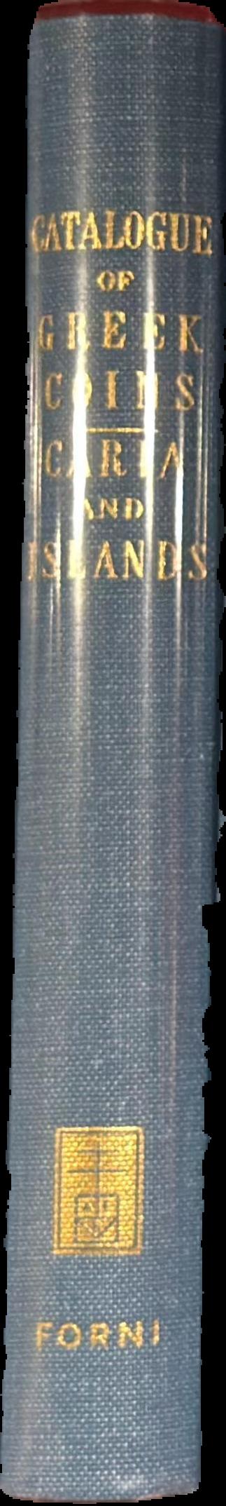Catalogue of the Greek coins of Caria, Cos, Rhodes, &c. live spine