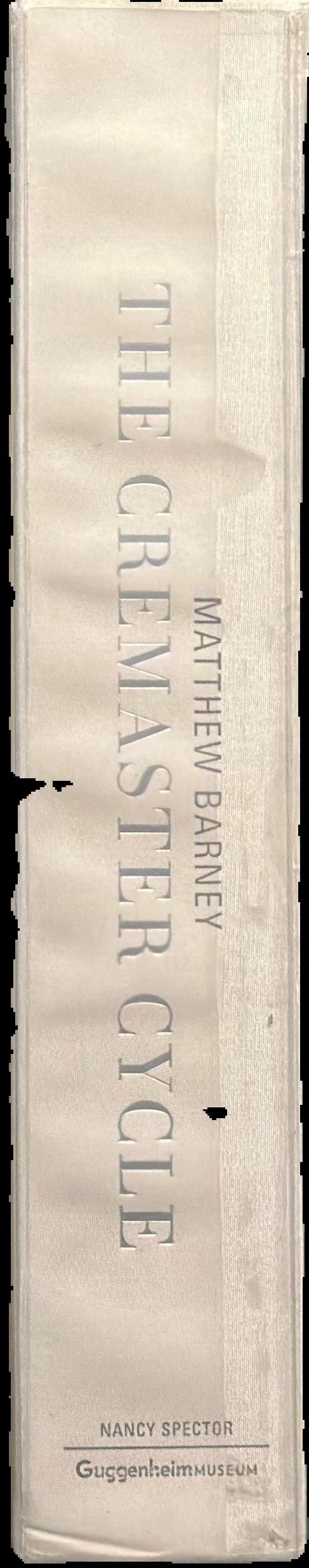 Matthew Barney : The Cremaster cycle / Nancy Spector live spine