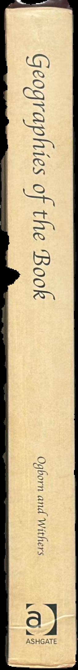 Geographies of the book live spine
