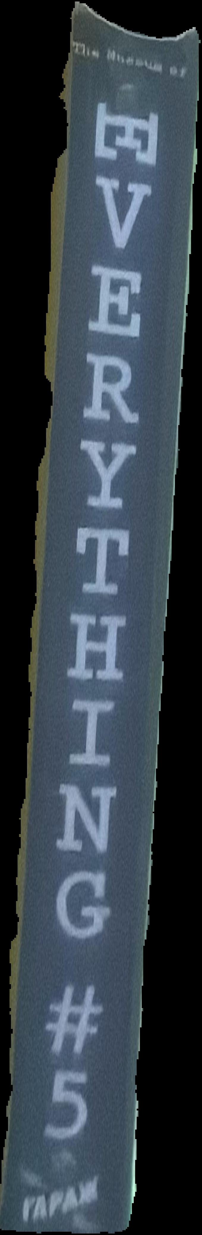 The Museum of Everything : everything #5 live spine