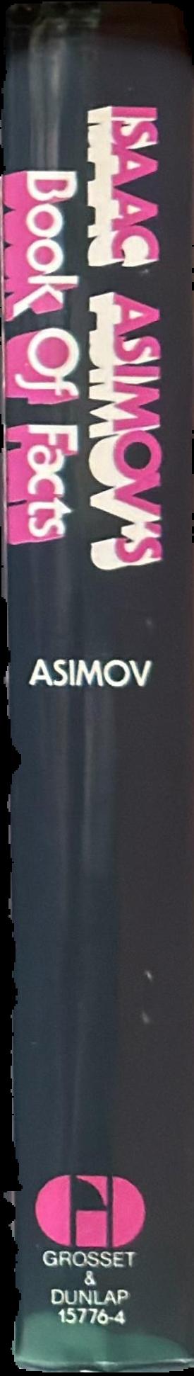 Isaac Asimov's book of facts live spine