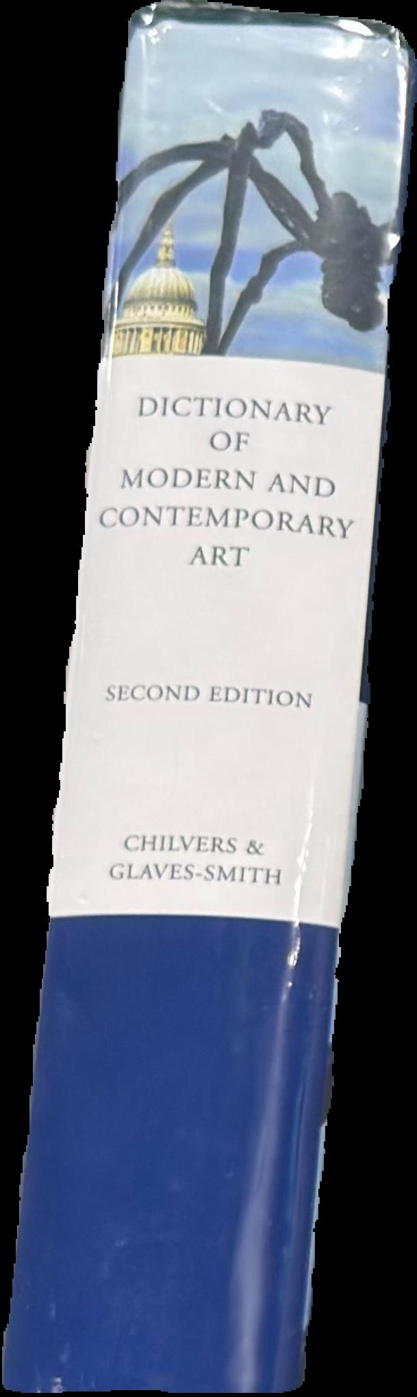 A dictionary of modern and contemporary art live spine