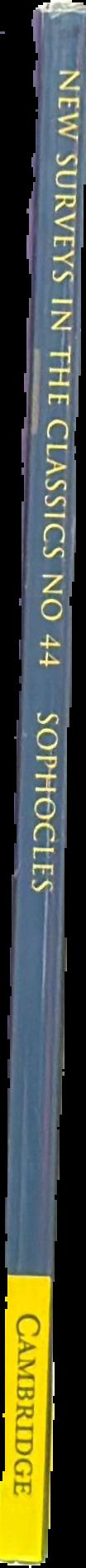 Sophocles / by P. J. Finglass live spine