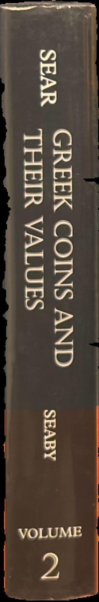 Greek coins and their values : volume II Asia and North Africa live spine