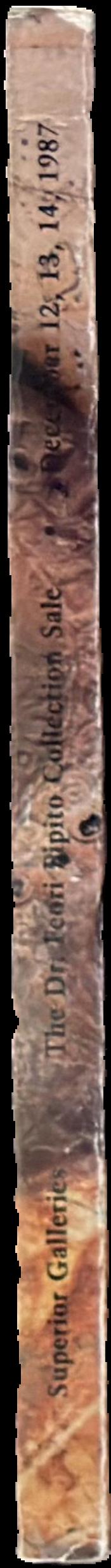 The Dr. Feori Pipito Collection sale and other important properties : auction and mail bid sale to be held in conjunction with the New York International Numismatic Convention, December 12, 13, 14, 1987 live spine