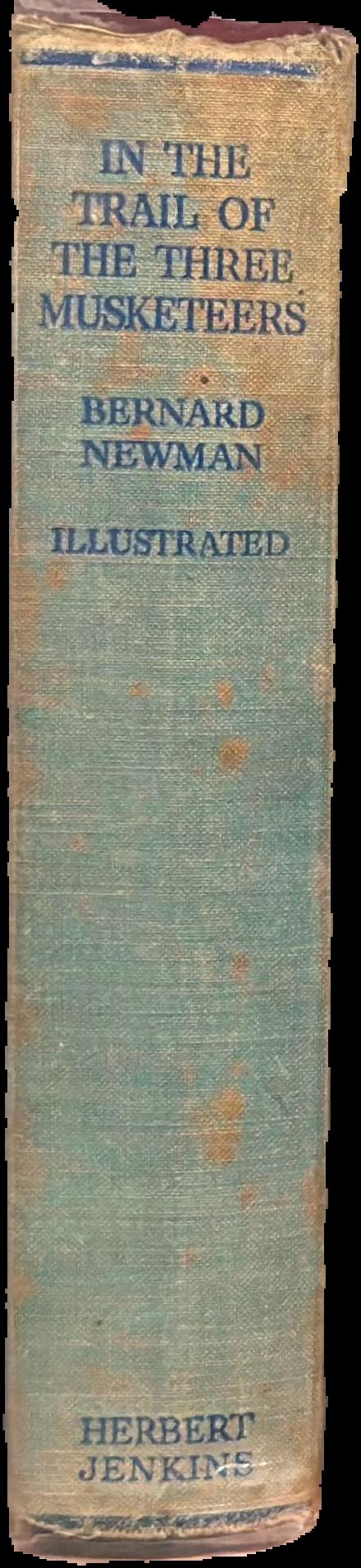 In the trail of the three musketeers live spine