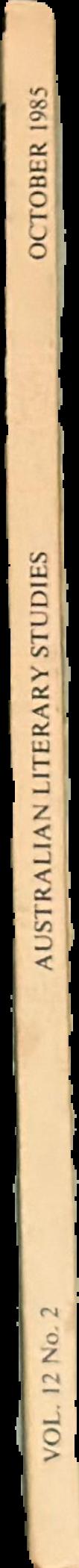 Australian Literary Studies live spine