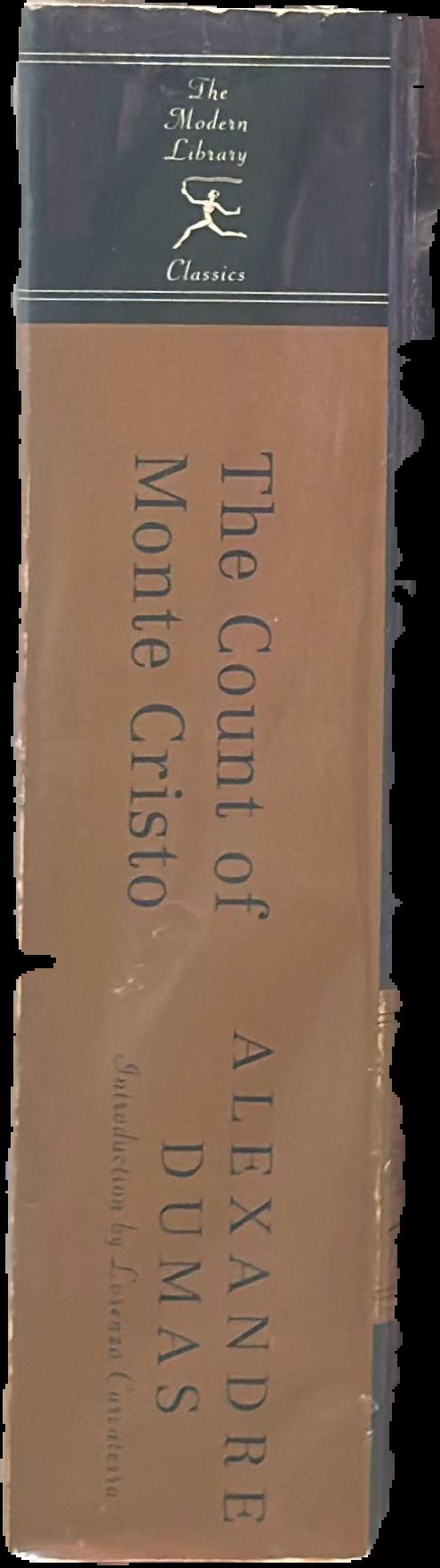 The Count of Monte Cristo live spine
