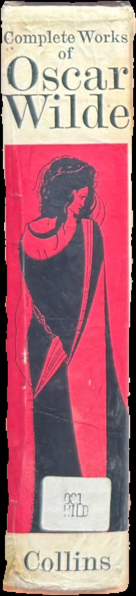 Complete works of Oscar Wilde live spine