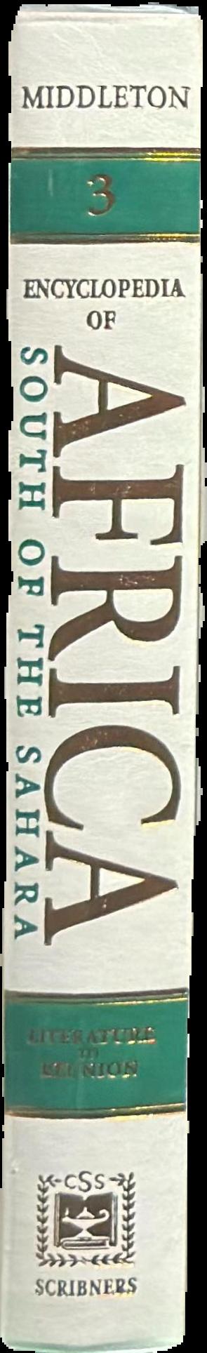Encyclopedia of Africa south of the Sahara : volume 2 live spine