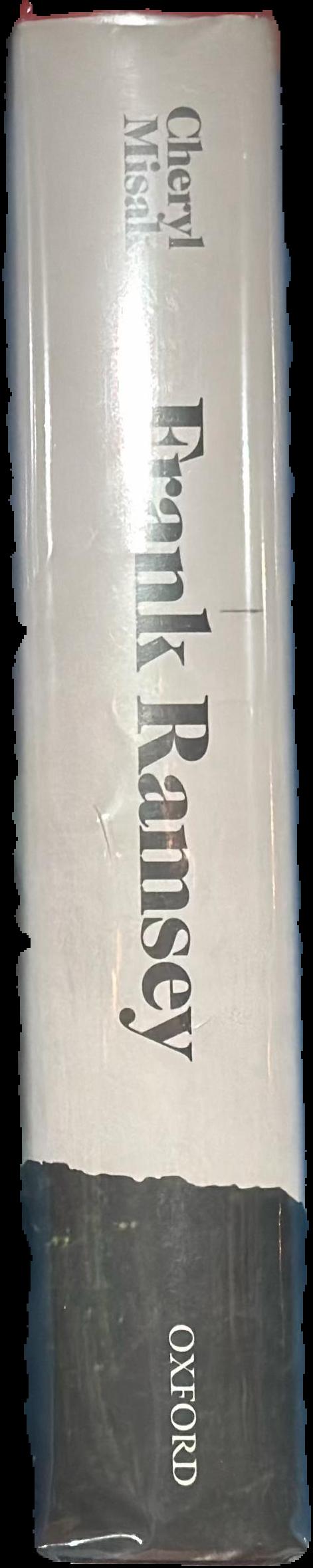 Frank Ramsey : a sheer excess of powers live spine
