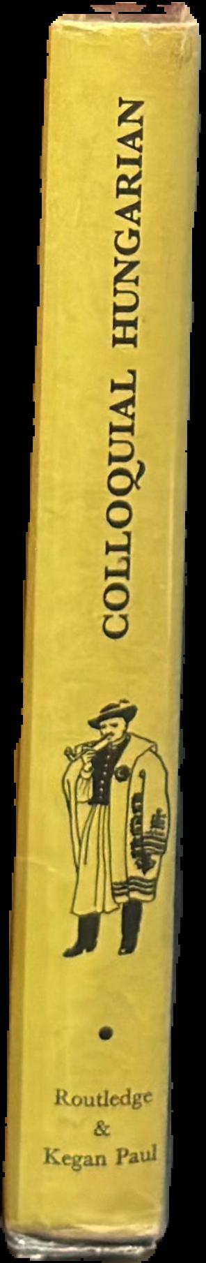 Colloquial Hungarian live spine
