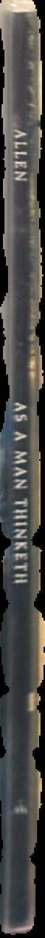 As a man thinketh / James Allen live spine