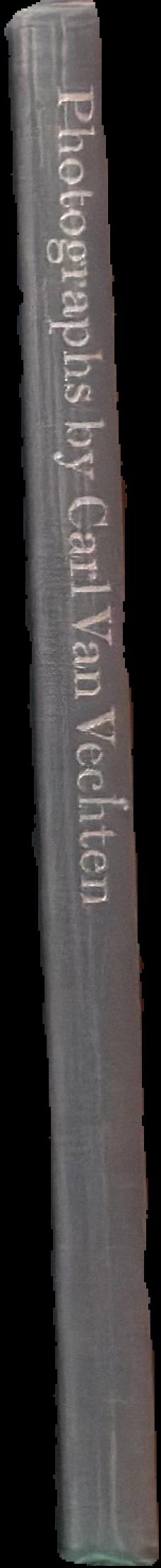 Photographs by Carl Van Vechten live spine