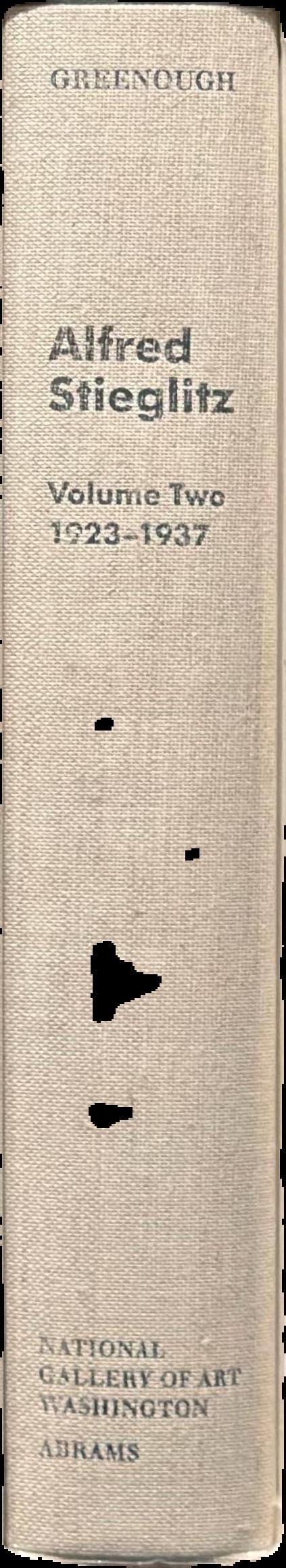 Alfred Stieglitz | the key set : the Alfred Stieglitz collection of photographs (volume two : 1923-1937) live spine