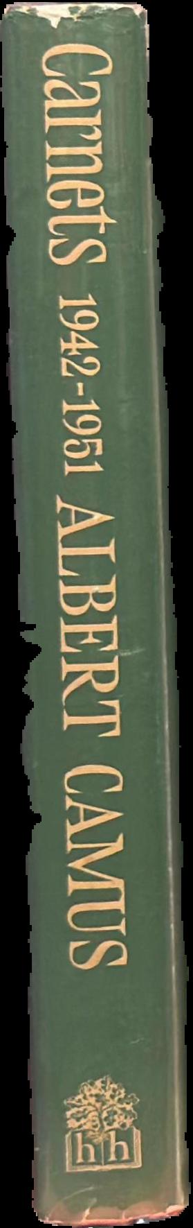 Carnets 1942-1951 live spine