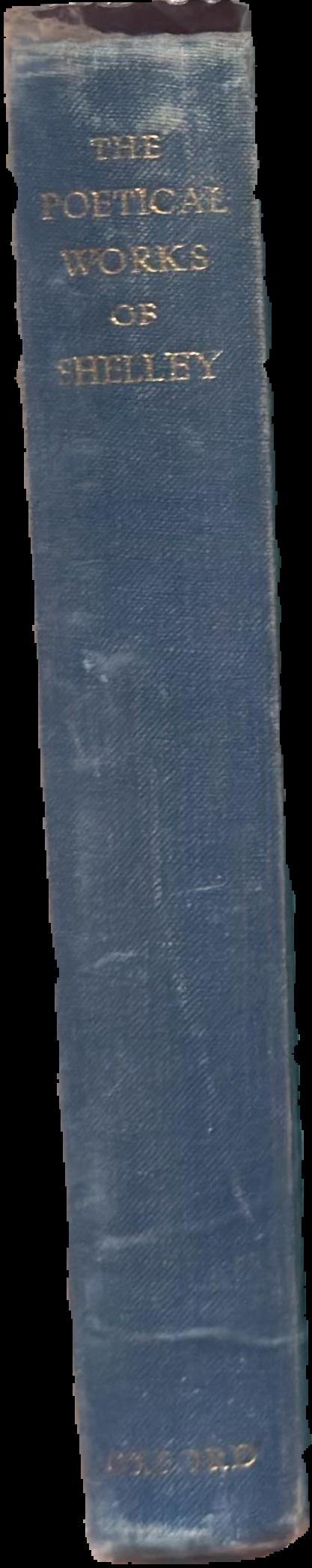 The complete poetical works of Percy Bysshe Shelley live spine