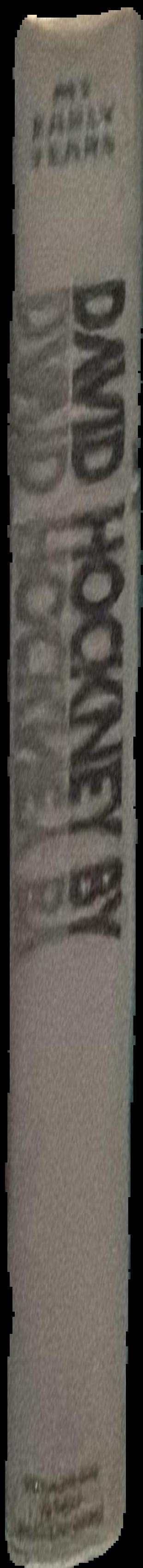 David Hockney by David Hockney: my early years live spine