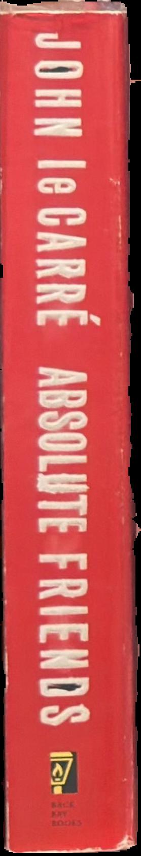 Absolute friends / John Le Carre live spine