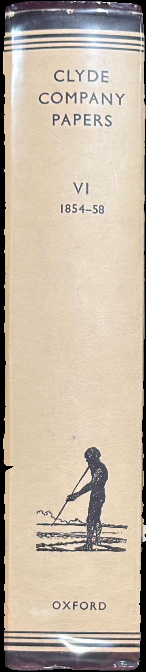 Clyde Company papers : VI 1854-58 live spine
