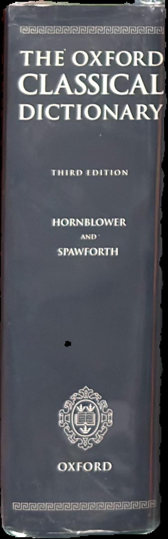 The Oxford Classical dictionary live spine