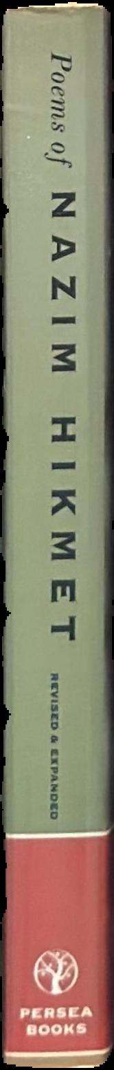 Poems of Nazim Hikmet live spine