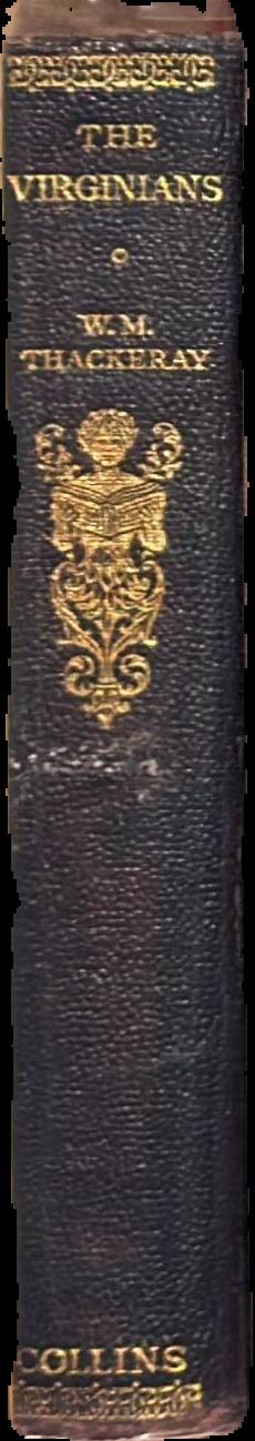 The Virginians / by W. M. Thackeray live spine