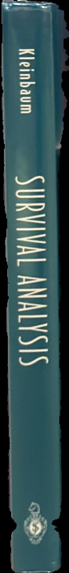 Survival analysis : a self-learning text / David G. Kleinbaum live spine